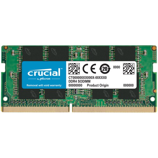 Памет CRUCIAL 8GB DDR4 2666MHz CL19 SODIMM