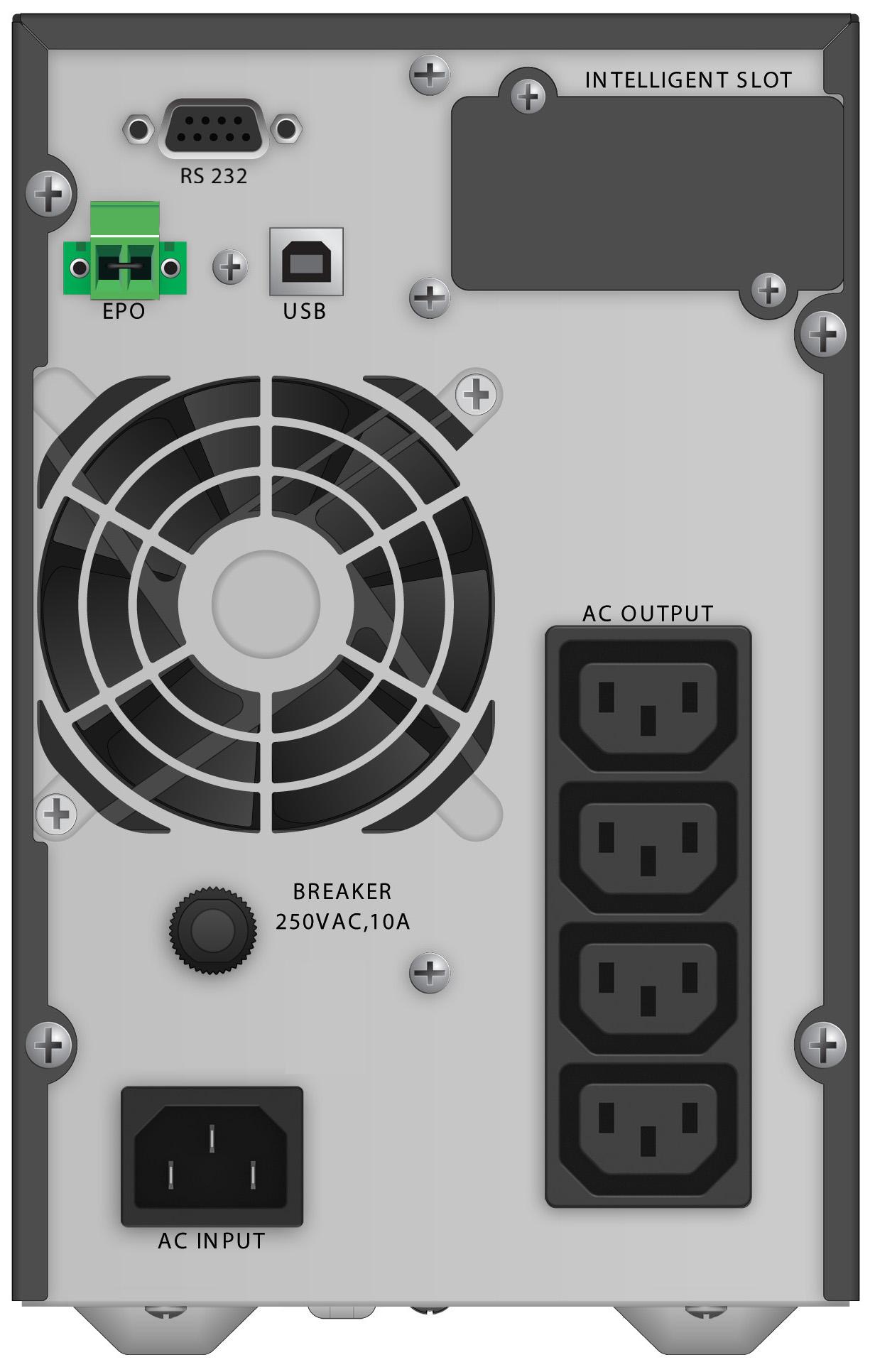 UPS Powerwalker VFI 1000 TG 1000VA On-Line
