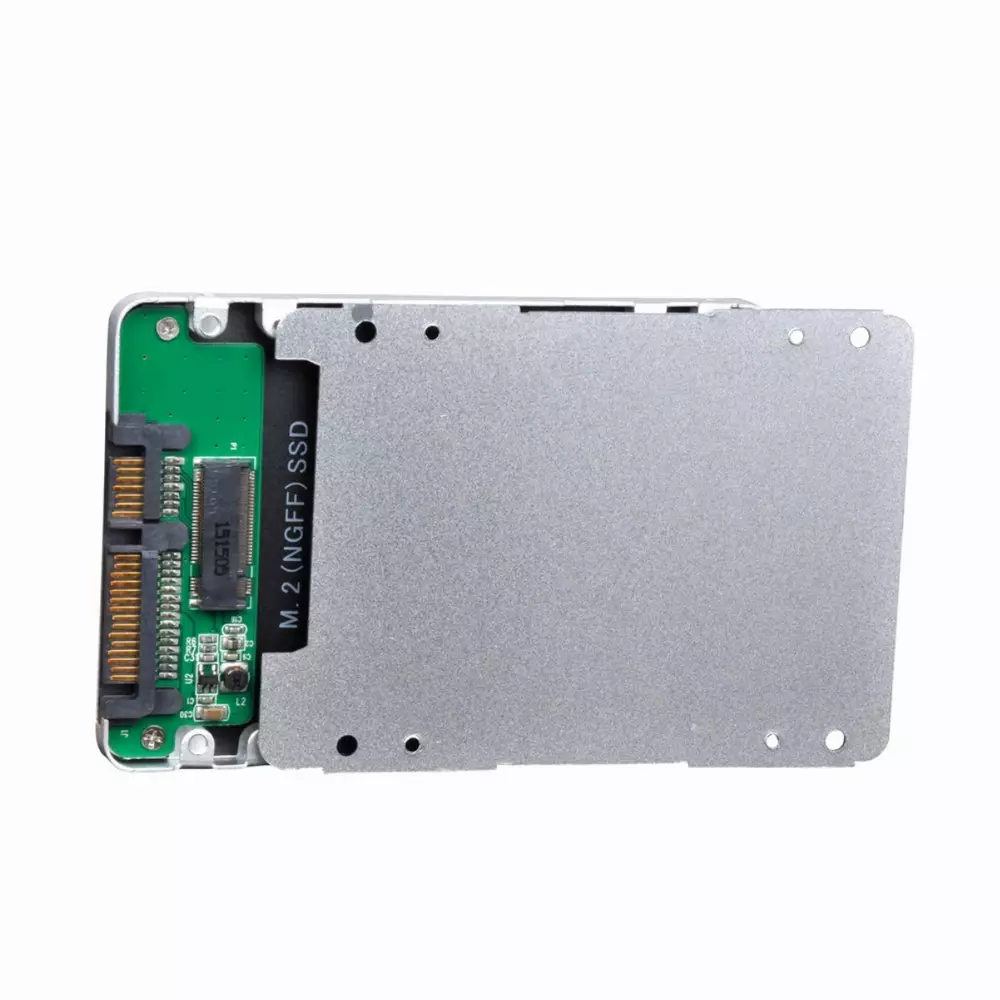 Кутия за ссд Makki Caddy Convertor M.2 NGFF SSD to 2.5" SATA3, Aluminium - MAKKI-M2-NGFF-2.5