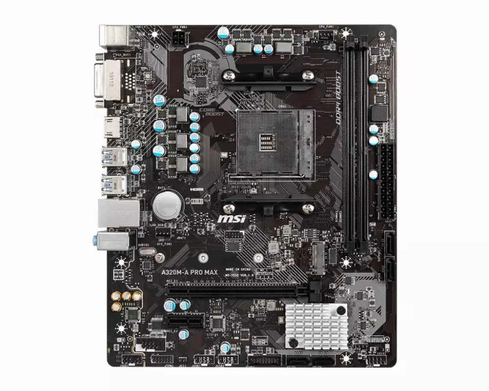 Дънна платка MSI A320M-A PRO MAX