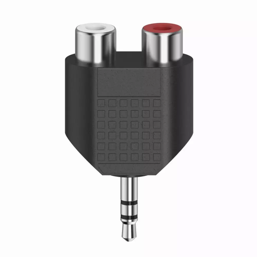 Переходник HAMA 3.5 мм стерео джек мужской - 2 x RCA женский