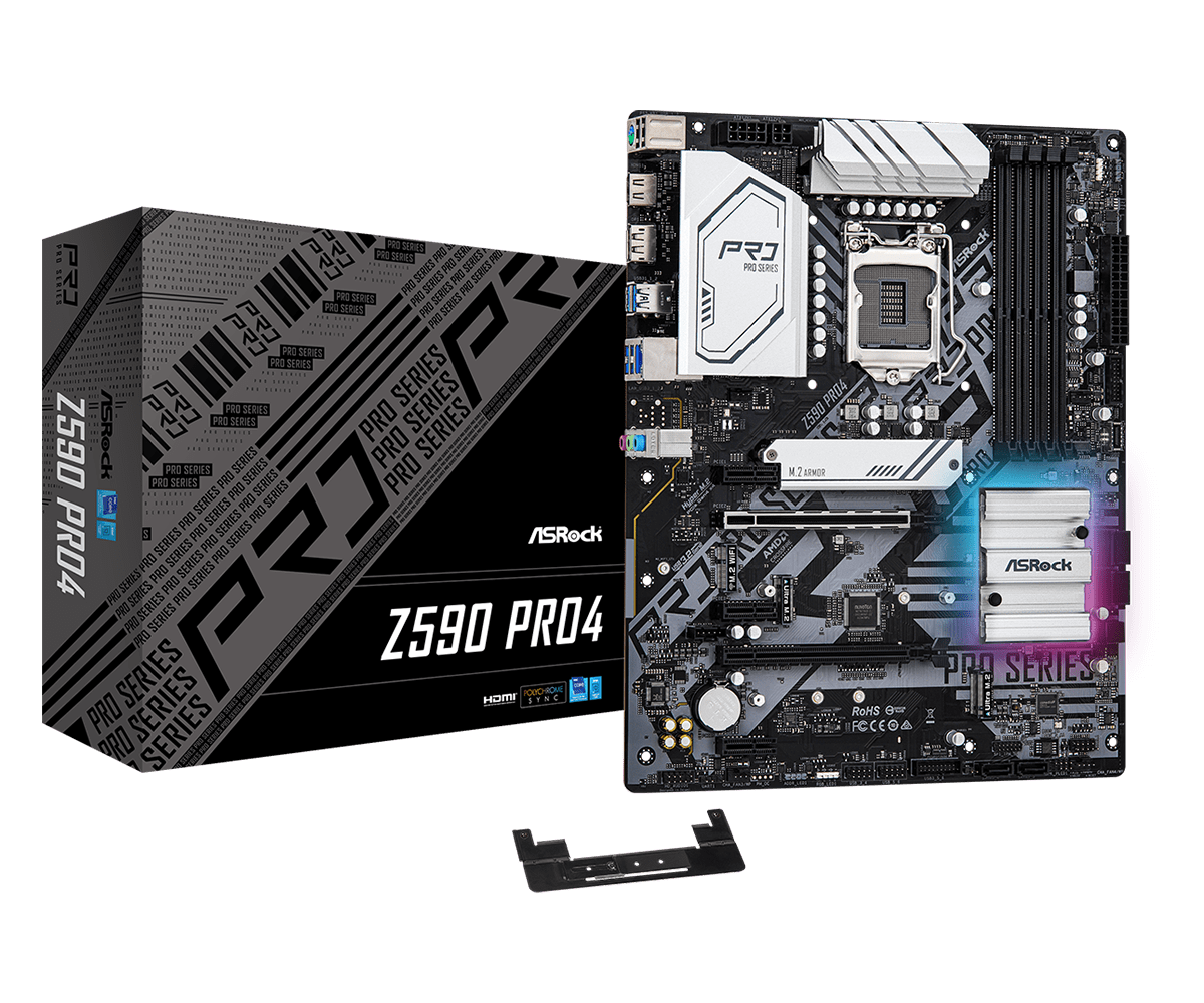 Дънна платка ASRock Z590 Pro4
