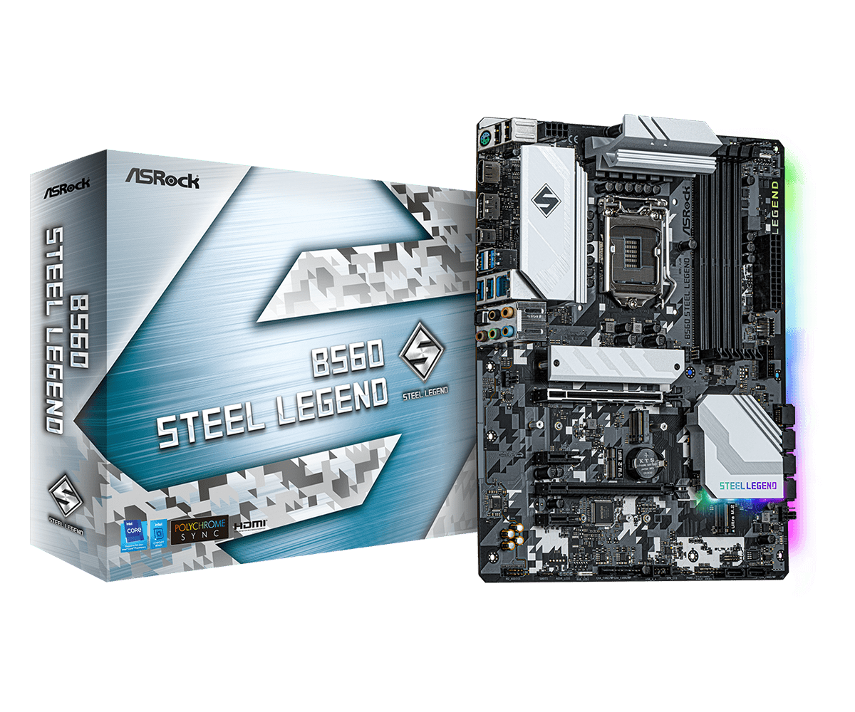 Дънна платка ASRock B560 Steel Legend