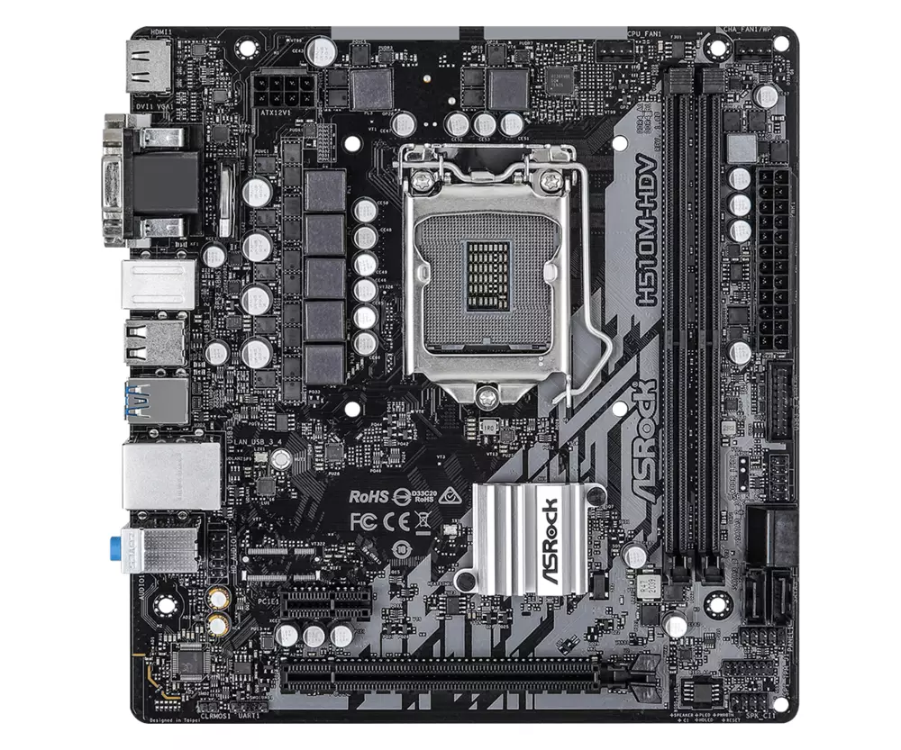 Дънна платка ASRock H510M-HDV