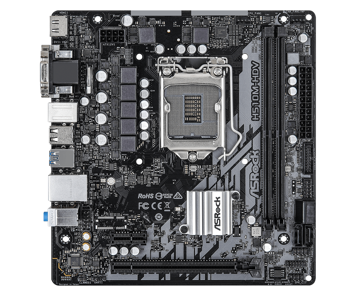 Дънна платка ASRock H510M-HDV