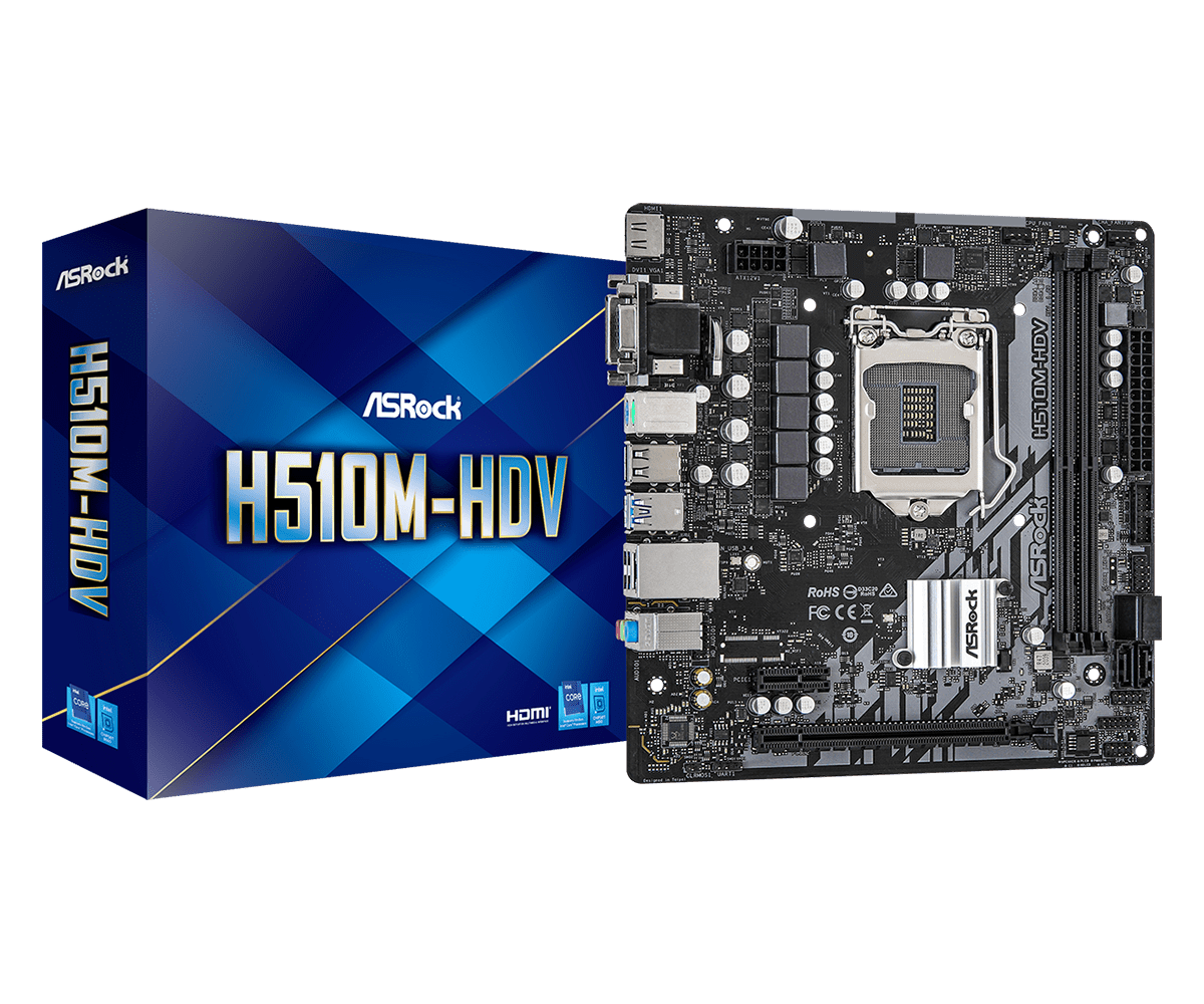Дънна платка ASRock H510M-HDV