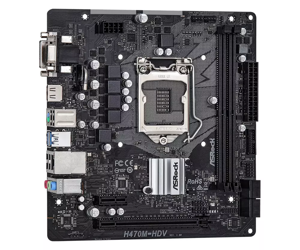 Дънна платка ASROCK H470M-HDV