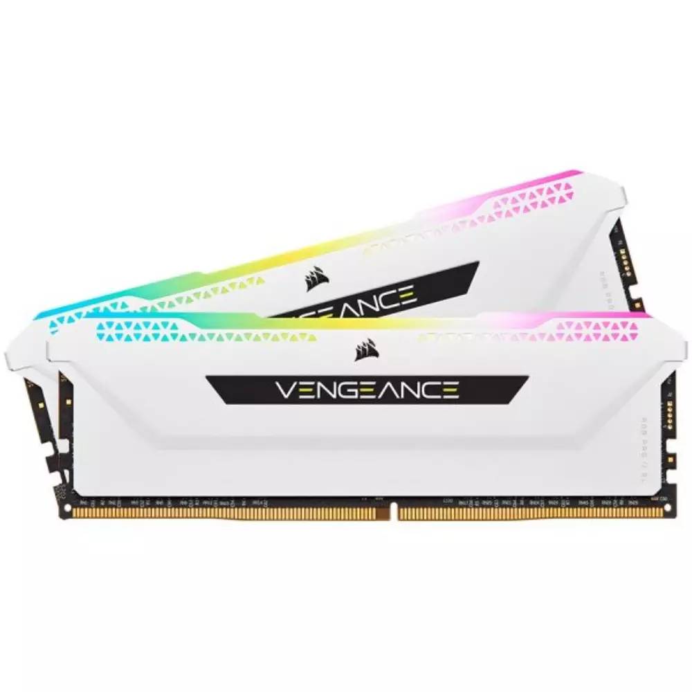 Памет Corsair Vengeance RGB PRO 32GB (2x16GB) DDR4 3600MHz CL18 White