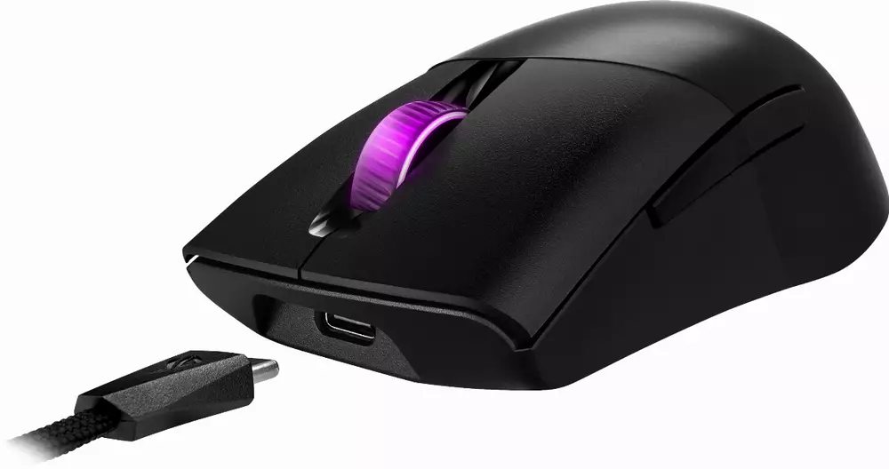 Геймърска мишка ASUS ROG Keris Wireless - 90MP0230-B0UA00