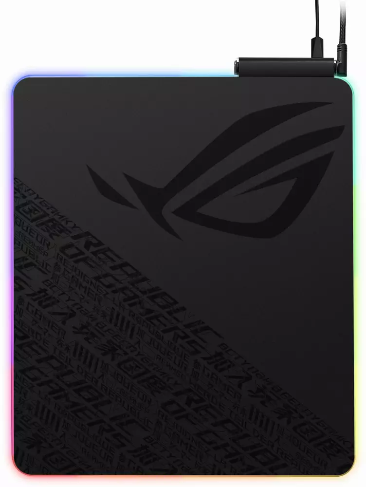 Геймърски пад за мишка ASUS ROG Balteus Qi - 90MP0120-B0UA00
