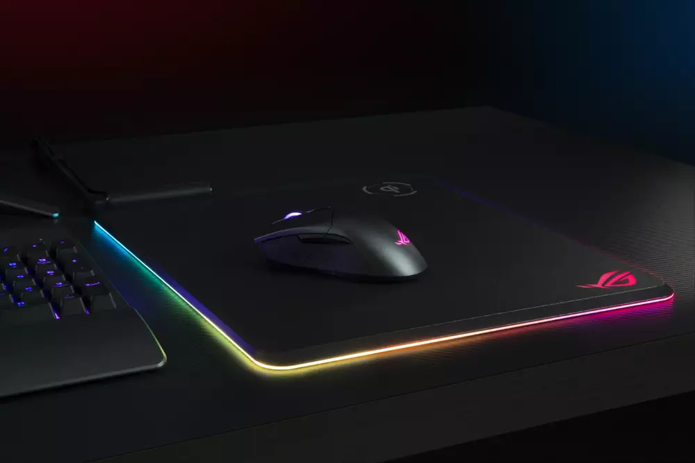Геймърски пад за мишка ASUS ROG Balteus Qi - 90MP0120-B0UA00