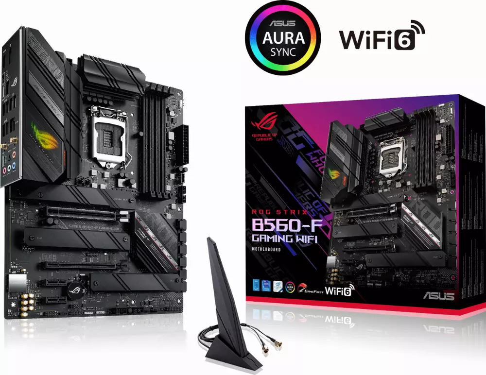 Дънна платка ASUS ROG STRIX B560-F GAMING WIFI