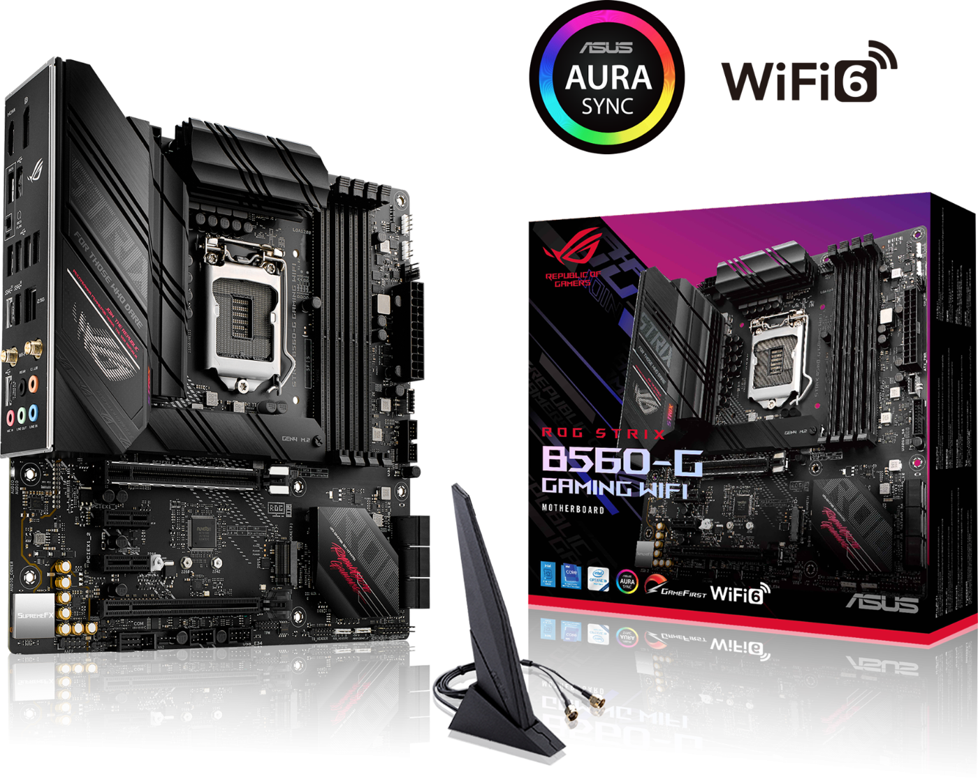Дънна платка ASUS ROG STRIX B560-G GAMING WIFI