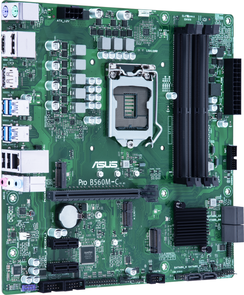 Дънна платка ASUS PRO B560M-C/CSM