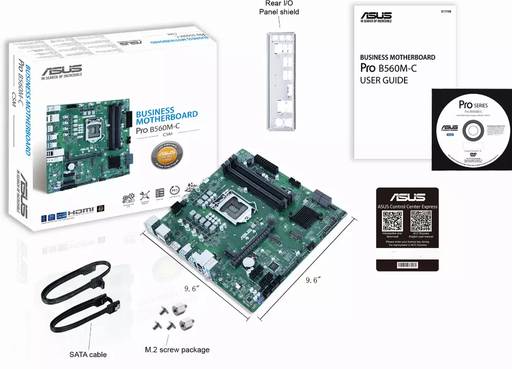 Дънна платка ASUS PRO B560M-C/CSM