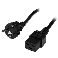 Кабел ROLINE Schuko IEC320-C19 3m