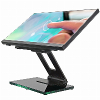 Поставка за тъч монитор Hannspree POS Stand Deluxe, 10.1" - 23", Черна