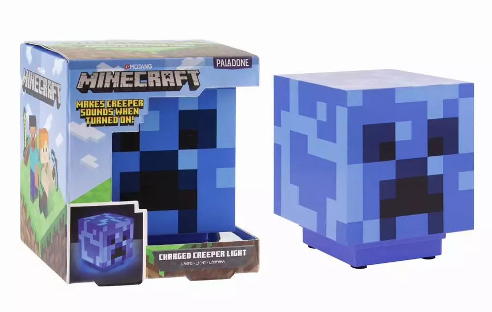 Статуетка Paladone Minecraft Charged Creeper Light