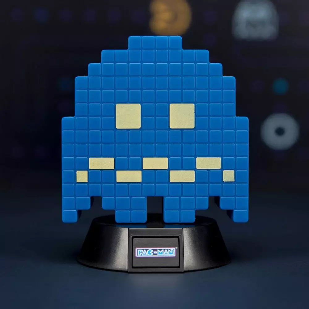 Statuetă Paladone Icons Pac-Man - Turn to Blue Ghost Light