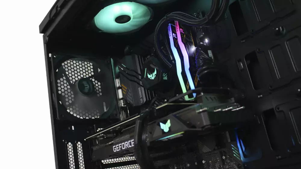Геймърски компютър MARK III TUF (AMD Ryzen 5 3600, 16GB, RTX 3060, 500GB SSD, 750W)