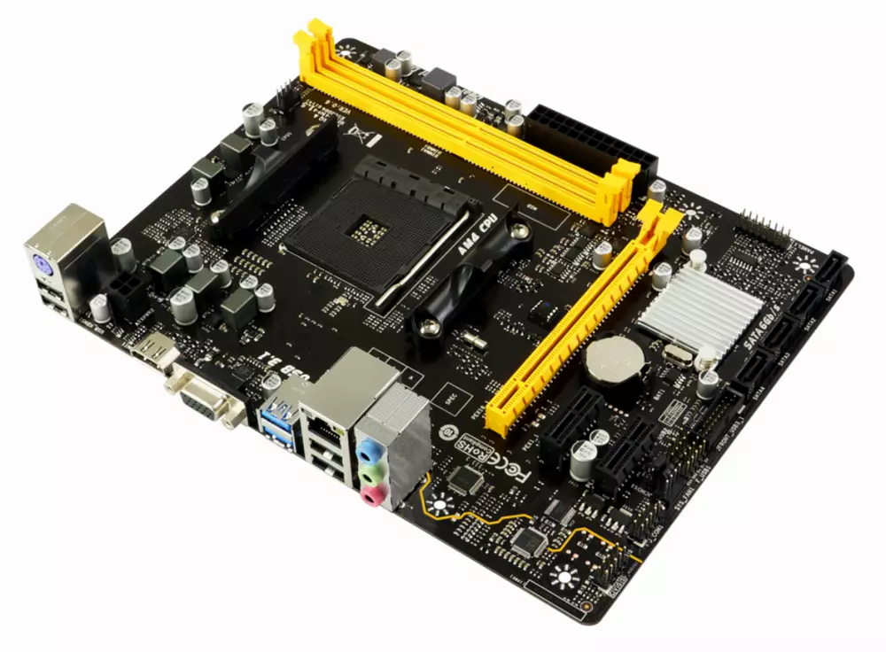 Дънна платка BIOSTAR A320MH, AMD A320, sock. AM4, Ver 6.X