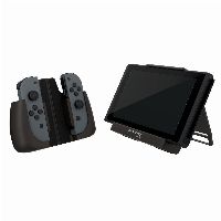 Докинг станция HyperX ChargePlay Clutch за Nintendo Switch, Черен