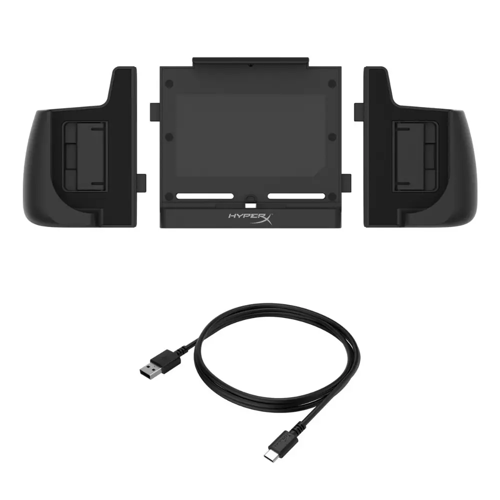 Докинг станция HyperX ChargePlay Clutch за Nintendo Switch, Черен