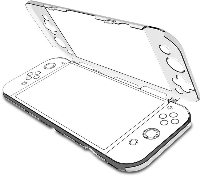 Защитен кейс BigBen Nintendo Switch Polycarbonate Case NACON