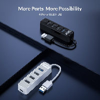 Orico хъб USB3.0/2.0 HUB 4 ports - TWU32-4A