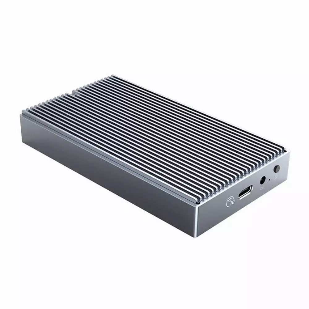 Външна кутия за два диска Orico M2NV01-C3 Storage Case 2 x M.2 Dual Protocol NVMe+SATA Aluminium