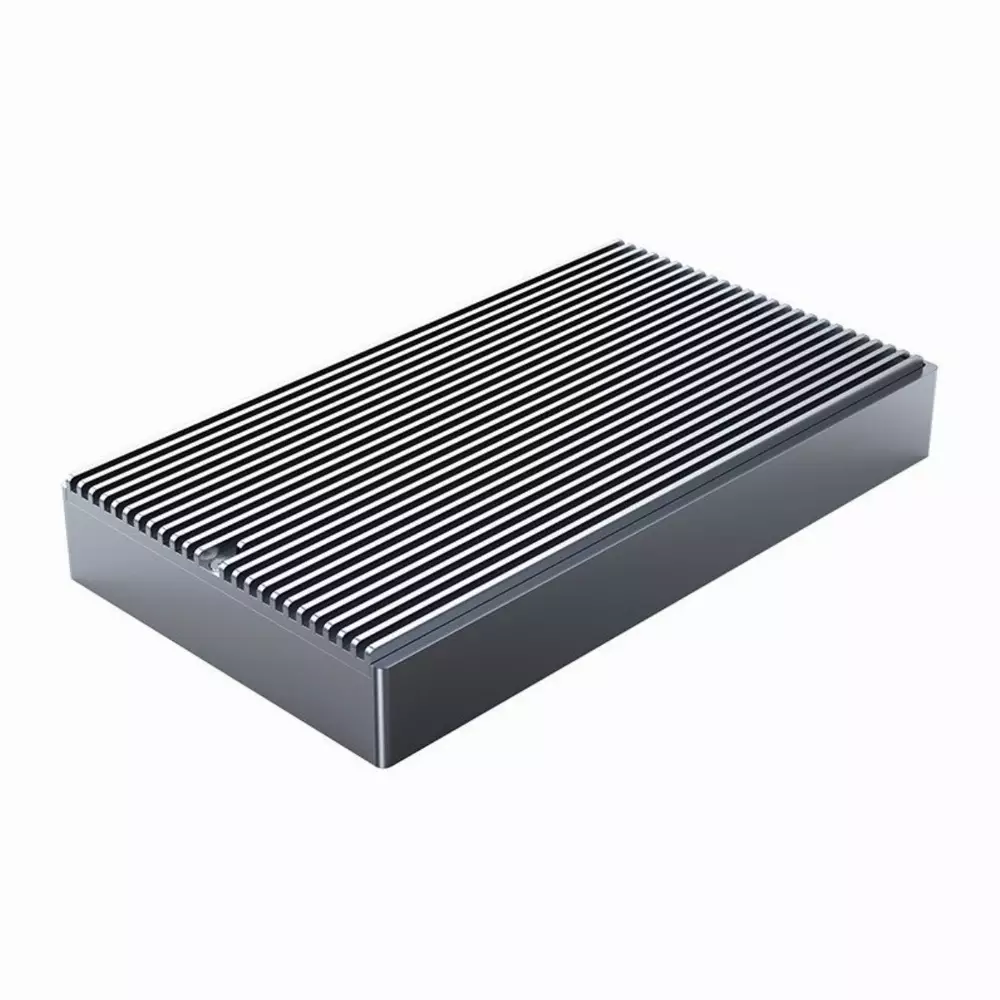 Външна кутия за два диска Orico M2NV01-C3 Storage Case 2 x M.2 Dual Protocol NVMe+SATA Aluminium