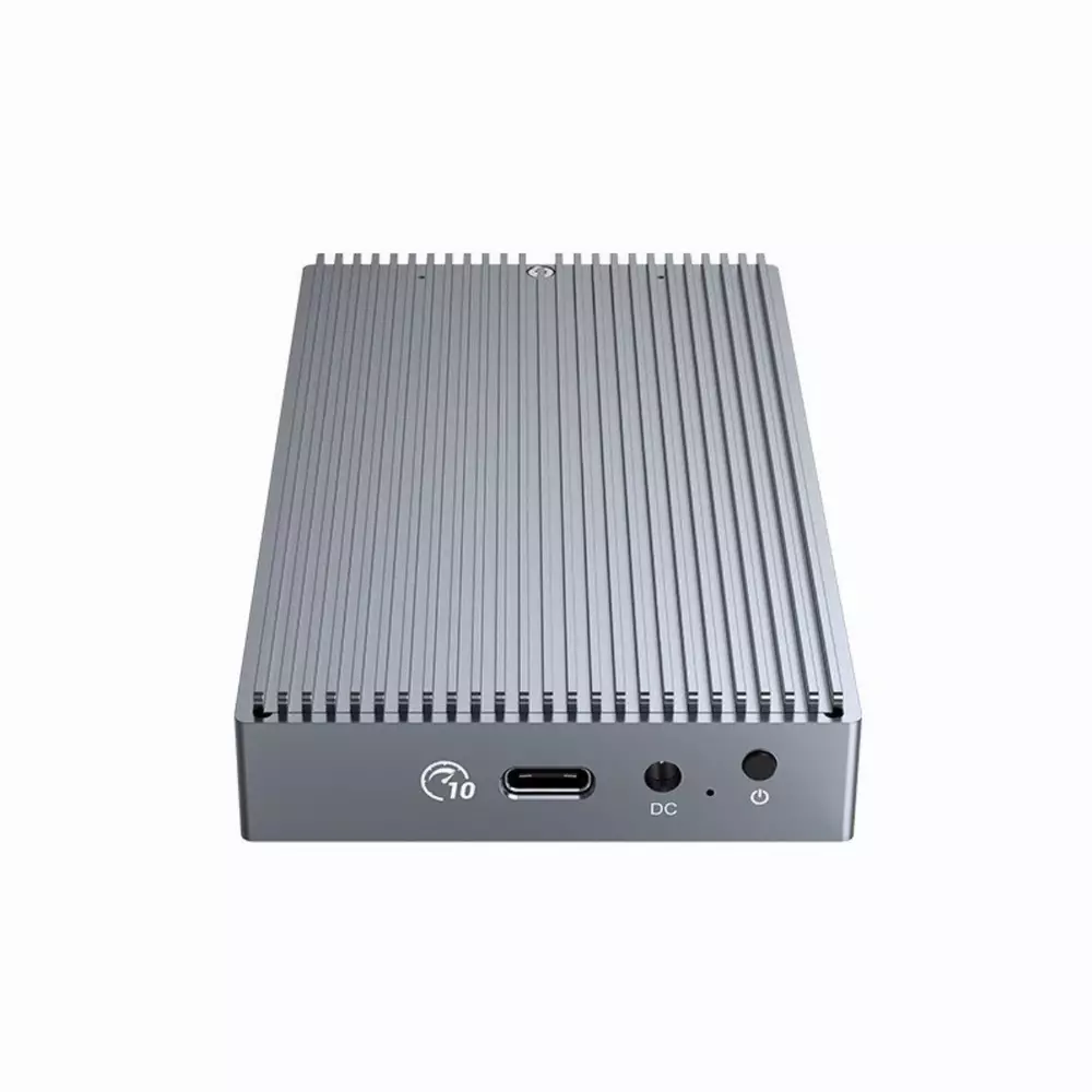 Външна кутия за два диска Orico M2NV01-C3 Storage Case 2 x M.2 Dual Protocol NVMe+SATA Aluminium