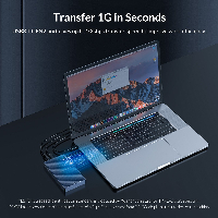 Външна кутия за два диска Orico M2NV01-C3 Storage Case 2 x M.2 Dual Protocol NVMe+SATA Aluminium