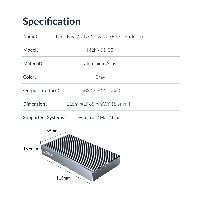 Външна кутия за два диска Orico M2NV01-C3 Storage Case 2 x M.2 Dual Protocol NVMe+SATA Aluminium