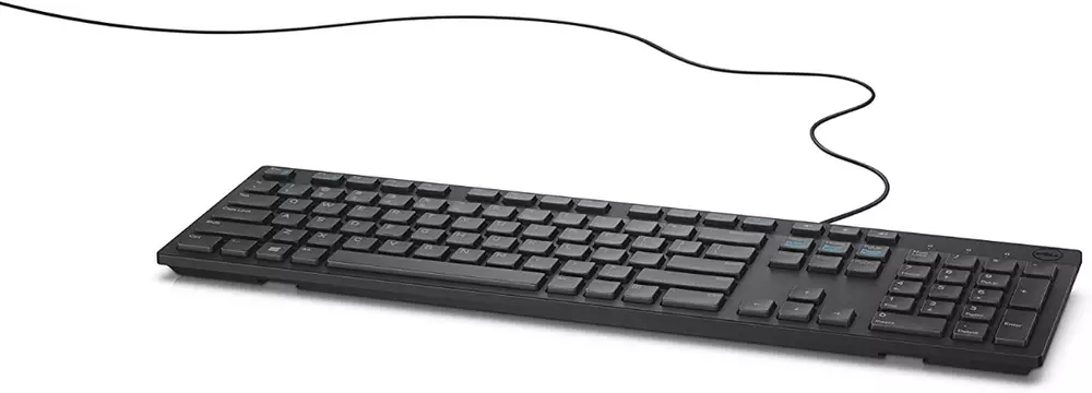 Клавиатура Dell KB216 Multimedia, US International (QWERTY), Black