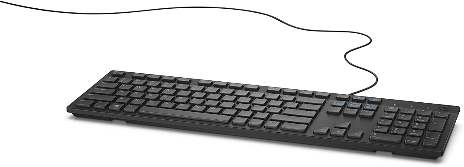 Клавиатура  Dell KB216 Multimedia, US International (QWERTY), Black