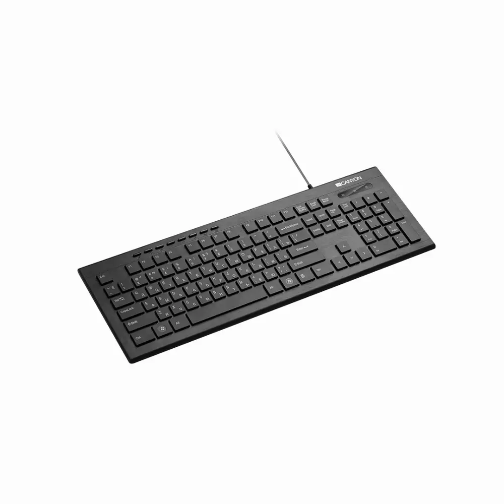 Клавиатура Canyon CNS-HKB2-BG Multimedia wired keyboard