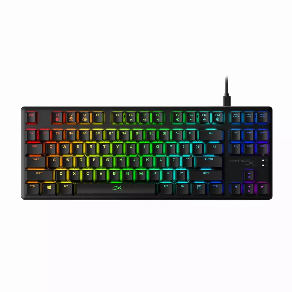 Геймърскa механична клавиатура HyperX Alloy Origins Core, HyperX сини суичове