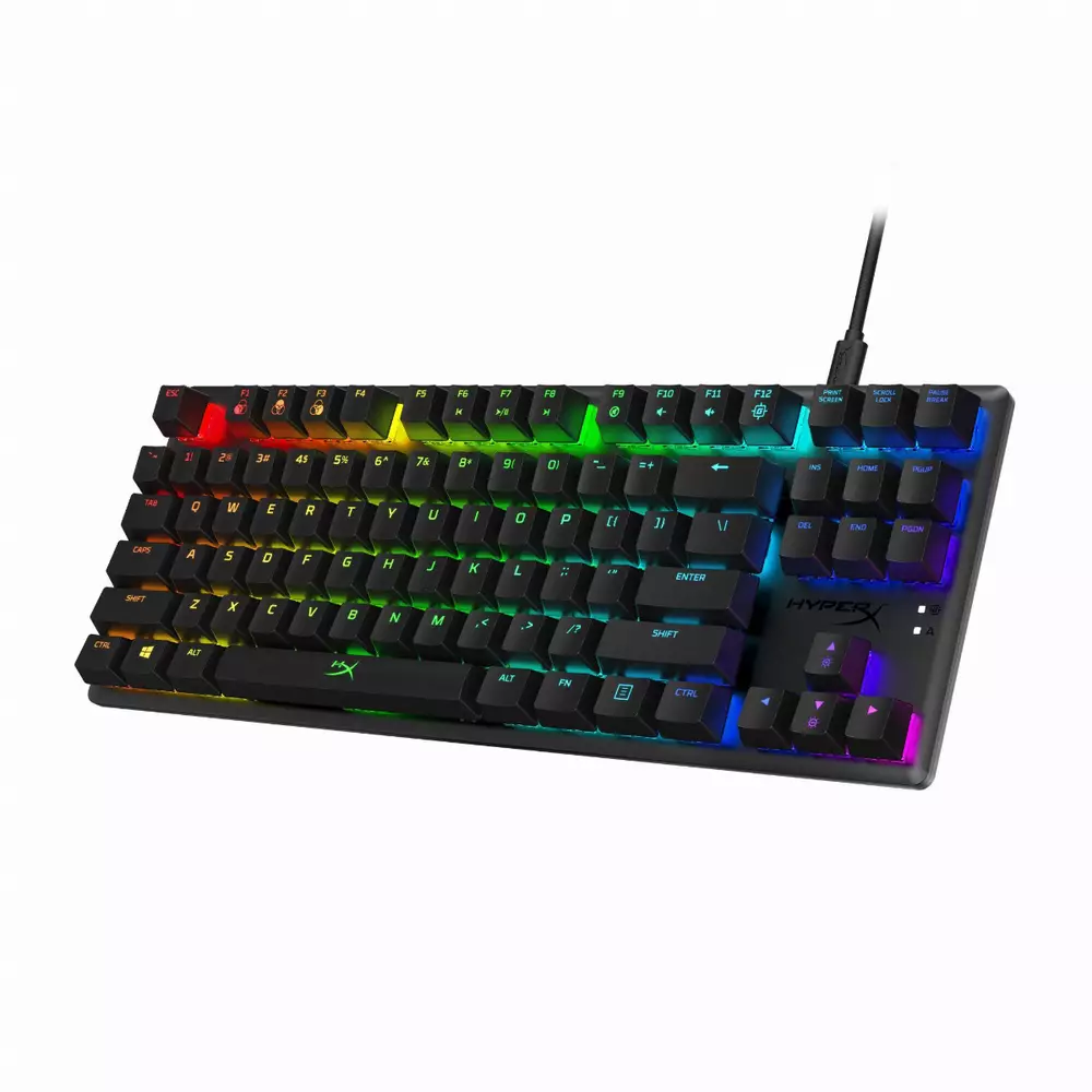 Геймърскa механична клавиатура HyperX Alloy Origins Core, HyperX сини суичове