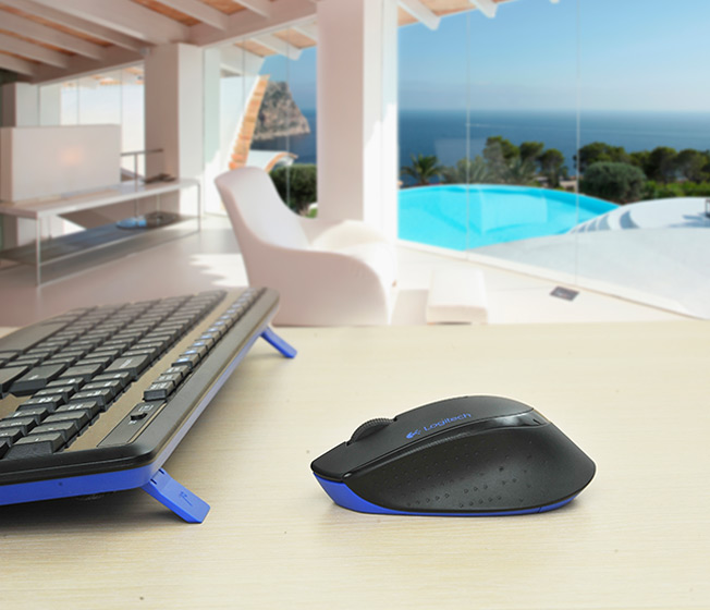 Conjunto de teclado inalámbrico con ratón LOGITECH MK345 - US - INTNL