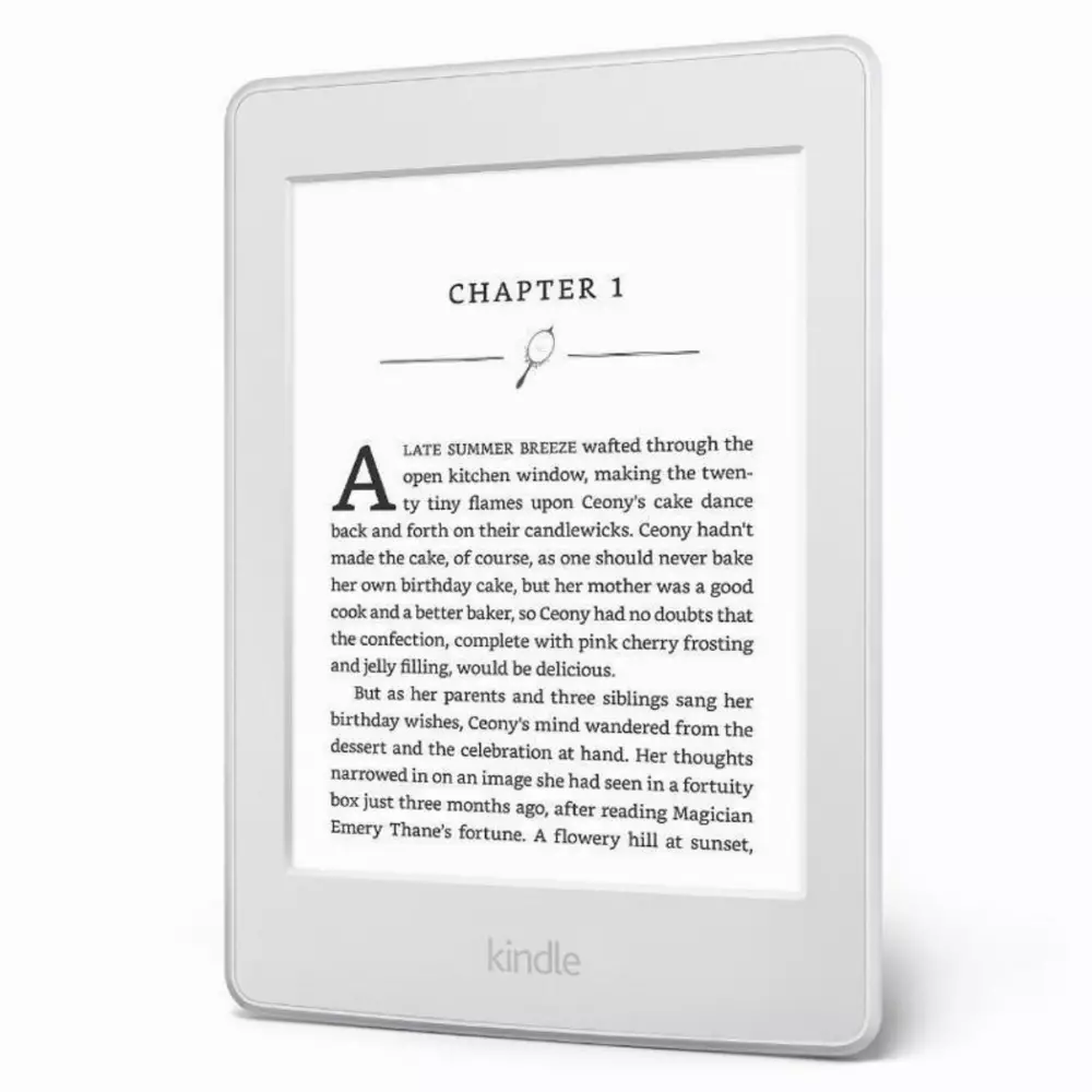 eBook четец Kindle 2019, 6", 8GB, WiFi, 10 генерация, Bluetooth, Бял