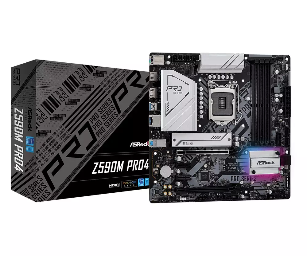 Дънна платка ASROCK Z590M PRO4