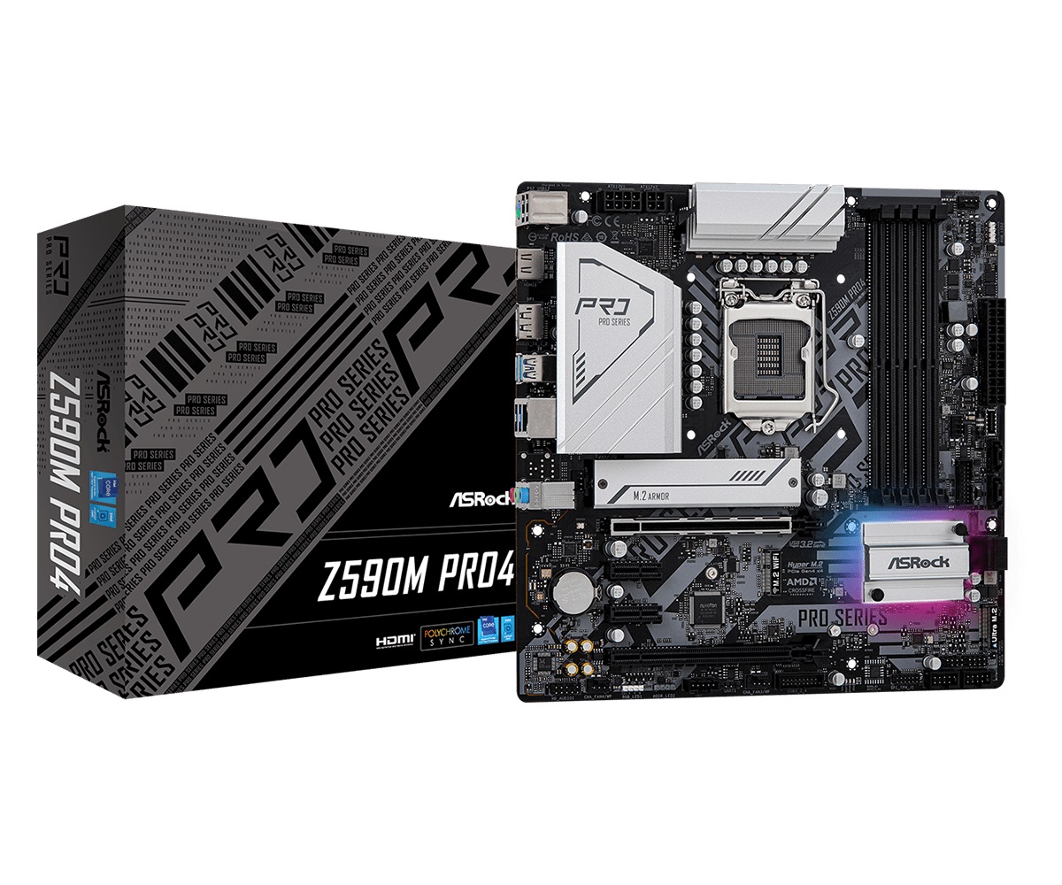 Дънна платка ASROCK Z590M PRO4