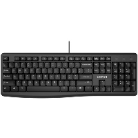 Клавиатура CANYON CNE-CKEY5-BG Wired Chocolate 
