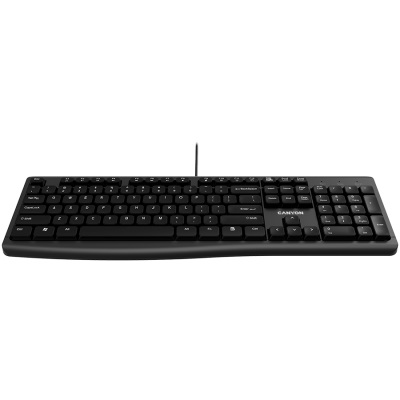 Клавиатура CANYON CNE-CKEY5-BG Wired Chocolate 