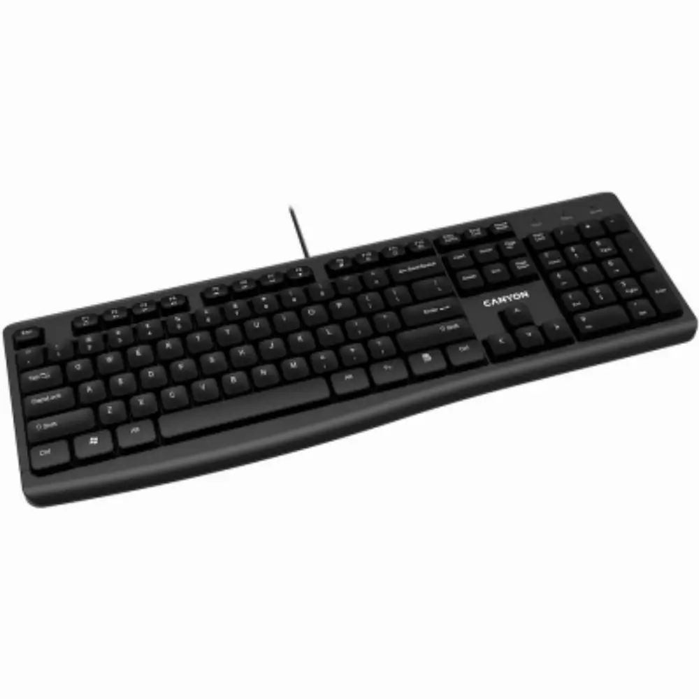 Клавиатура CANYON CNE-CKEY5-BG Wired Chocolate