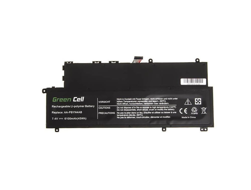 Батерия  за лаптоп Samsung NP530U3B NP530U3C PBYN4AB 7.4V 4100mAh GREEN CELL