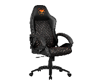 Геймърски стол COUGAR Fusion BLACK