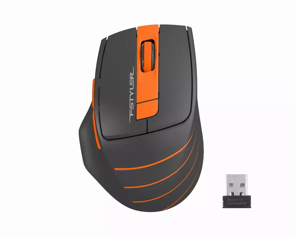 Мишка A4tech FG30 Fstyler Optical Wireless Безжична Oringe