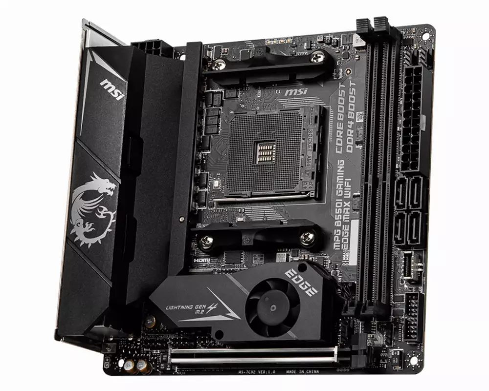 Дънна платка MSI MPG B550I GAMING EDGE MAX WIFI